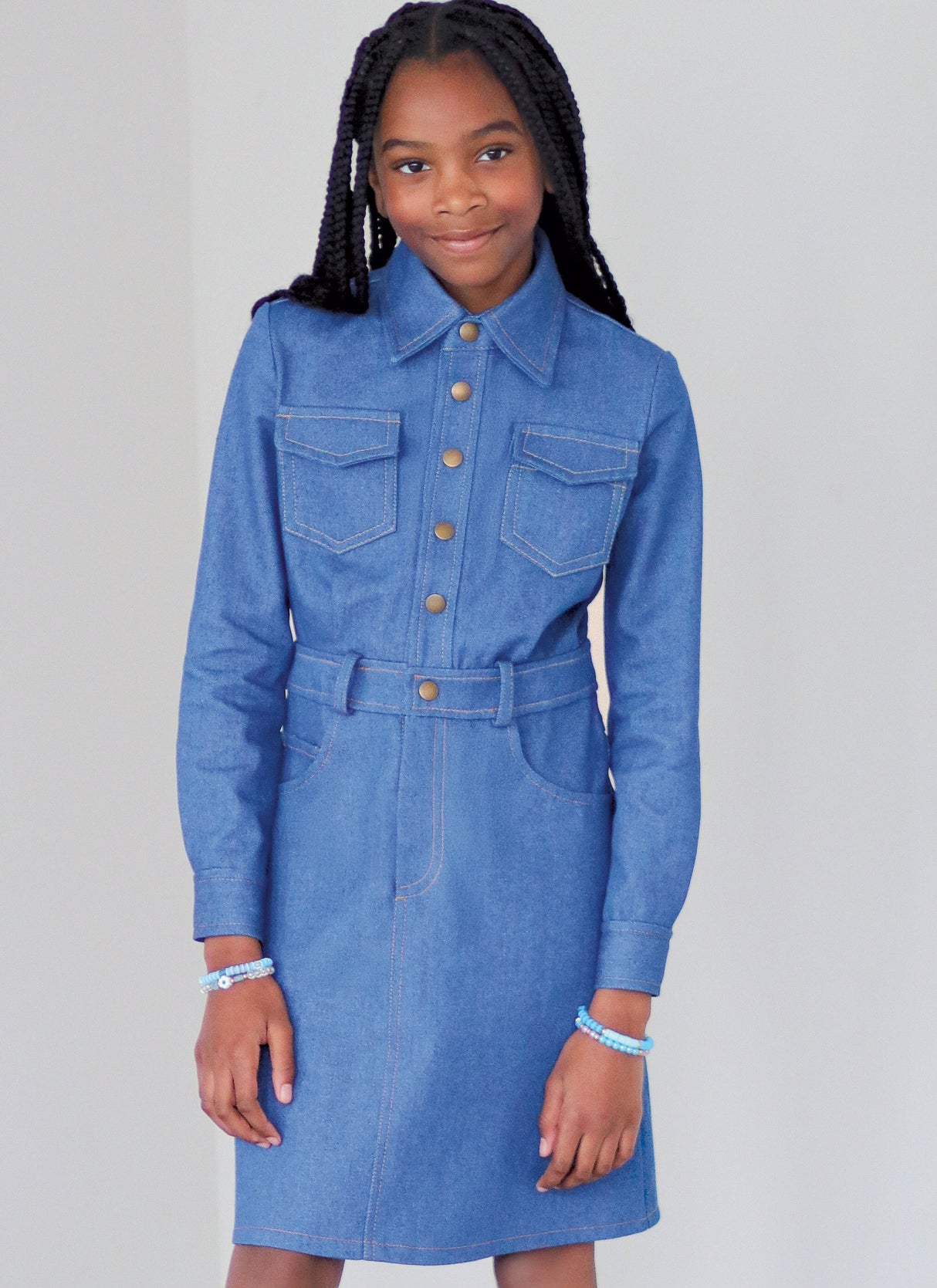 Patron Know Me n°2133 – Robe midi boutonnée