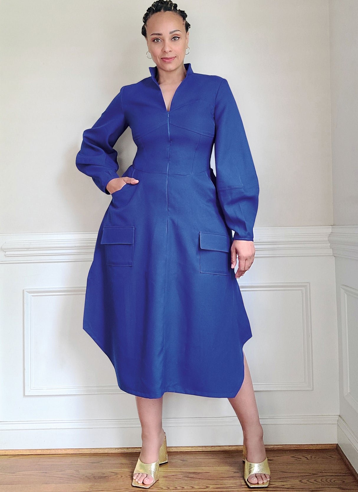 Patron Know Me n°2140 – Shirt-Dress corset midi