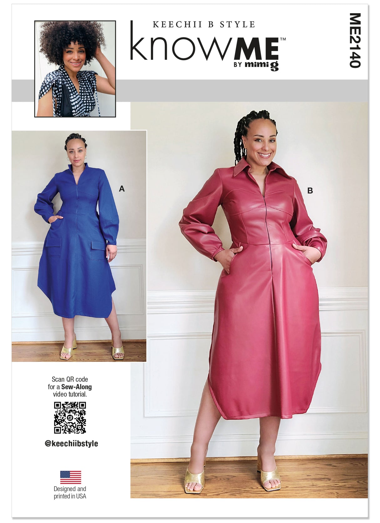 Patron Know Me n°2140 – Shirt-Dress corset midi