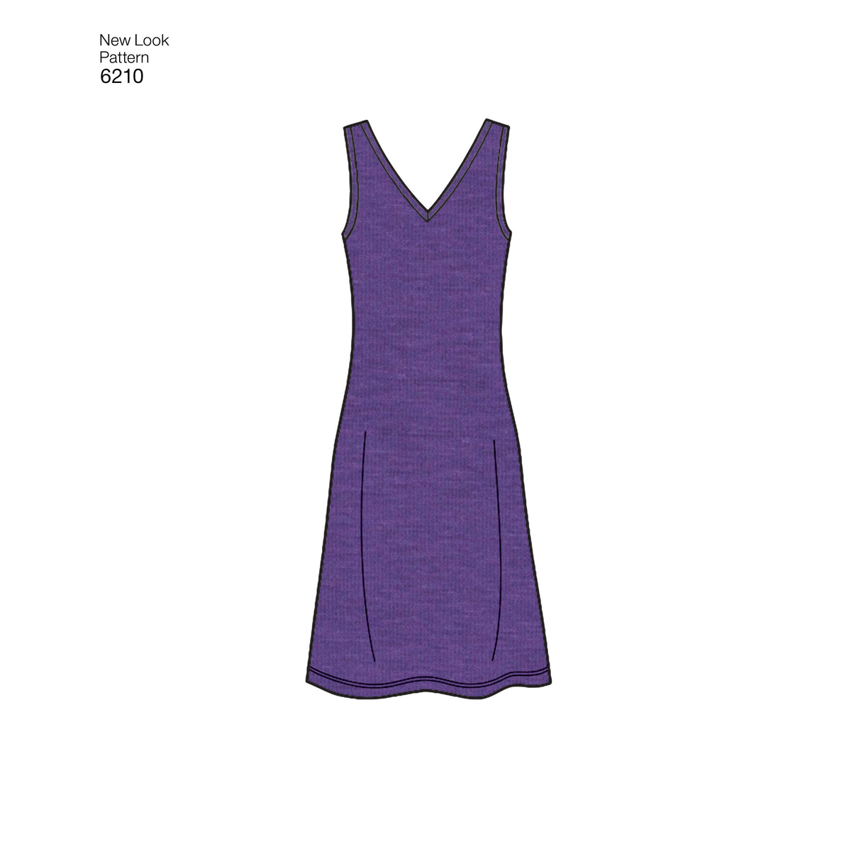 Patron New Look n°6210 - Robe estivale femme