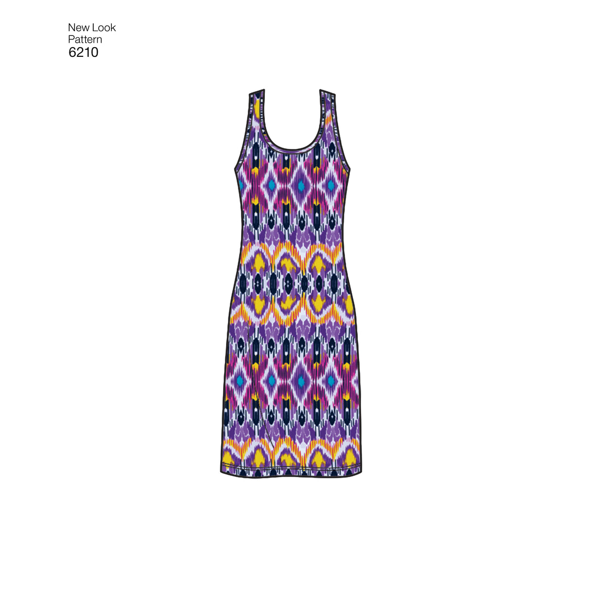 Patron New Look n°6210 - Robe estivale femme