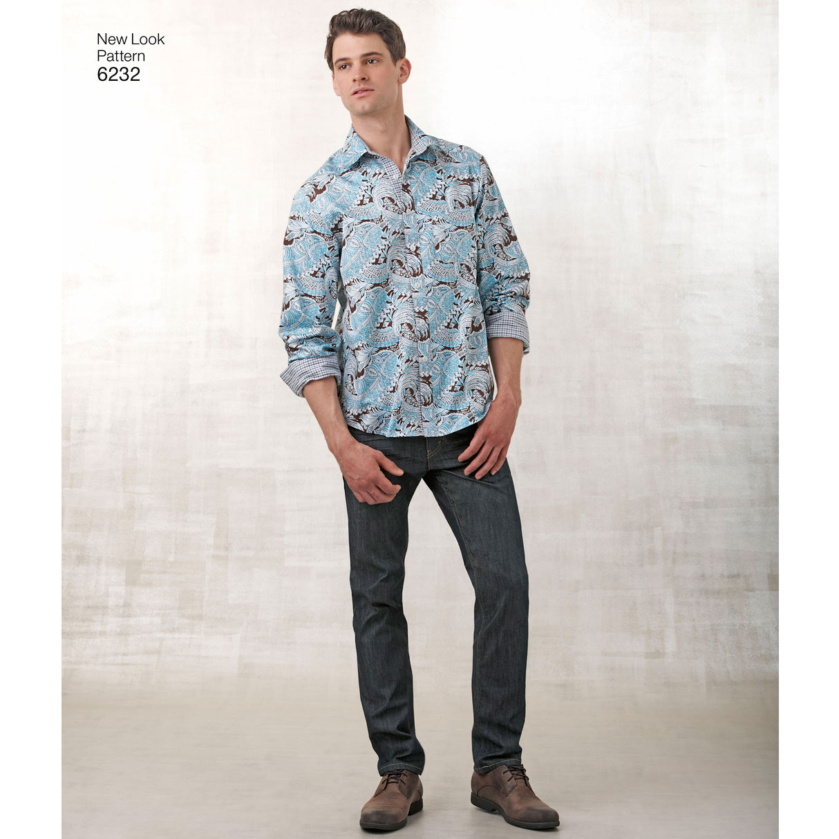 Patron New Look n°6232 - Chemise classique unisexe