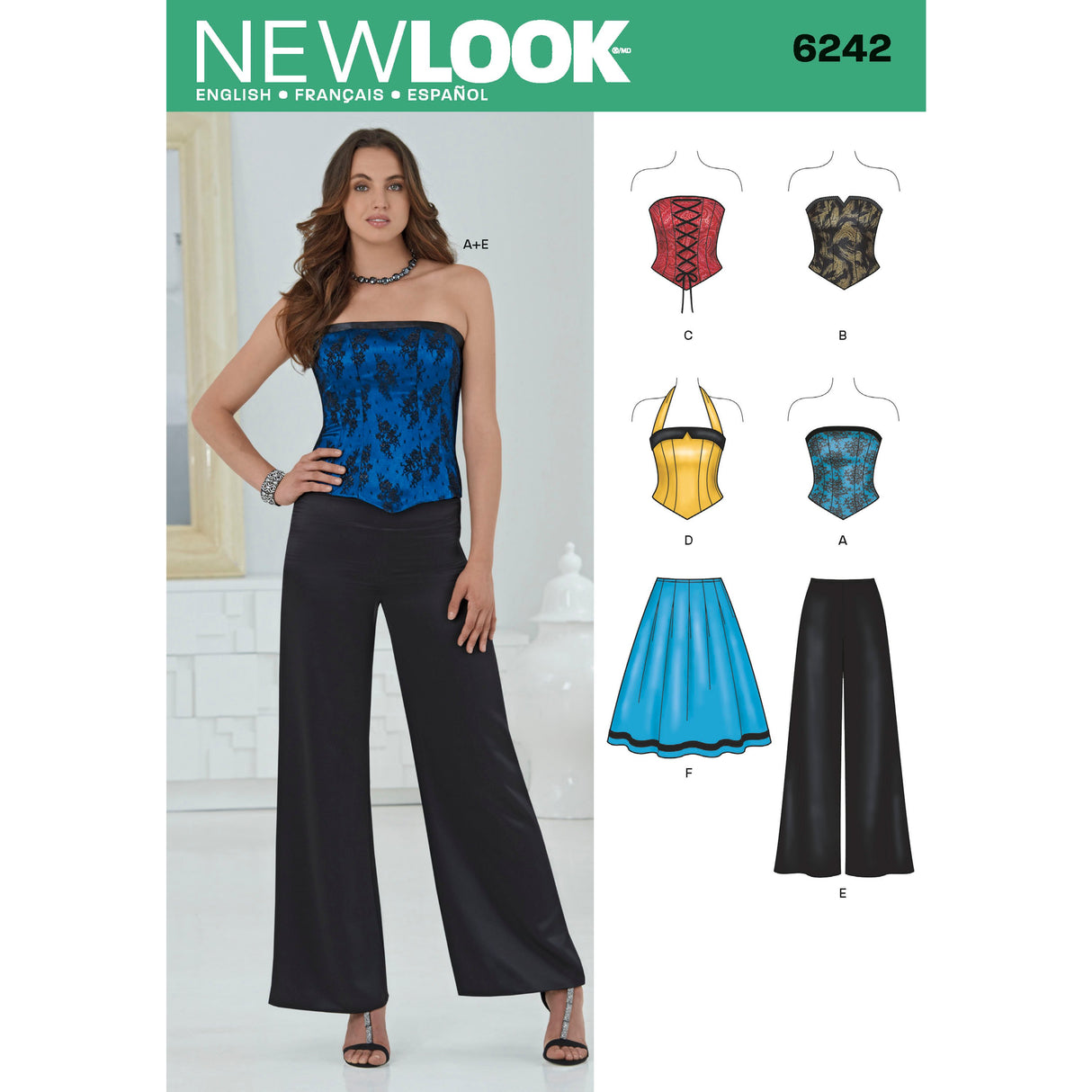 Patron New Look n°6242 - Ensemble féminin élégant