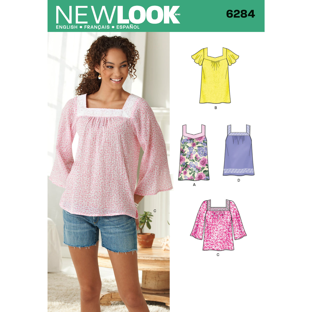 Patron New Look n°6284 - Tunique