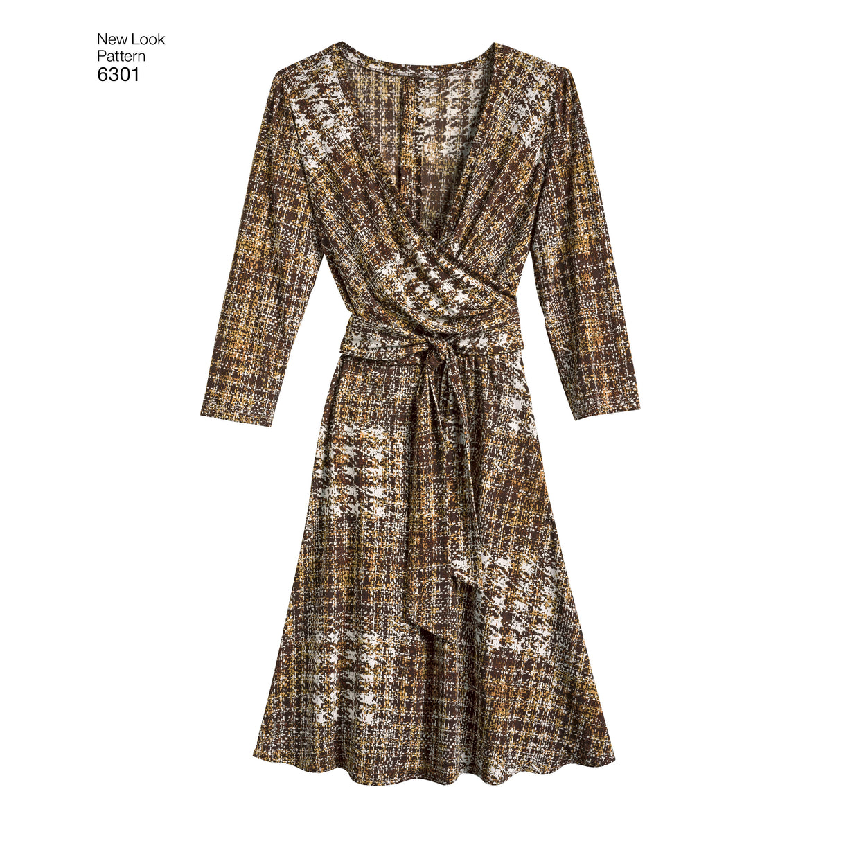 Patron New Look n°6301 – Robe portefeuille élégante