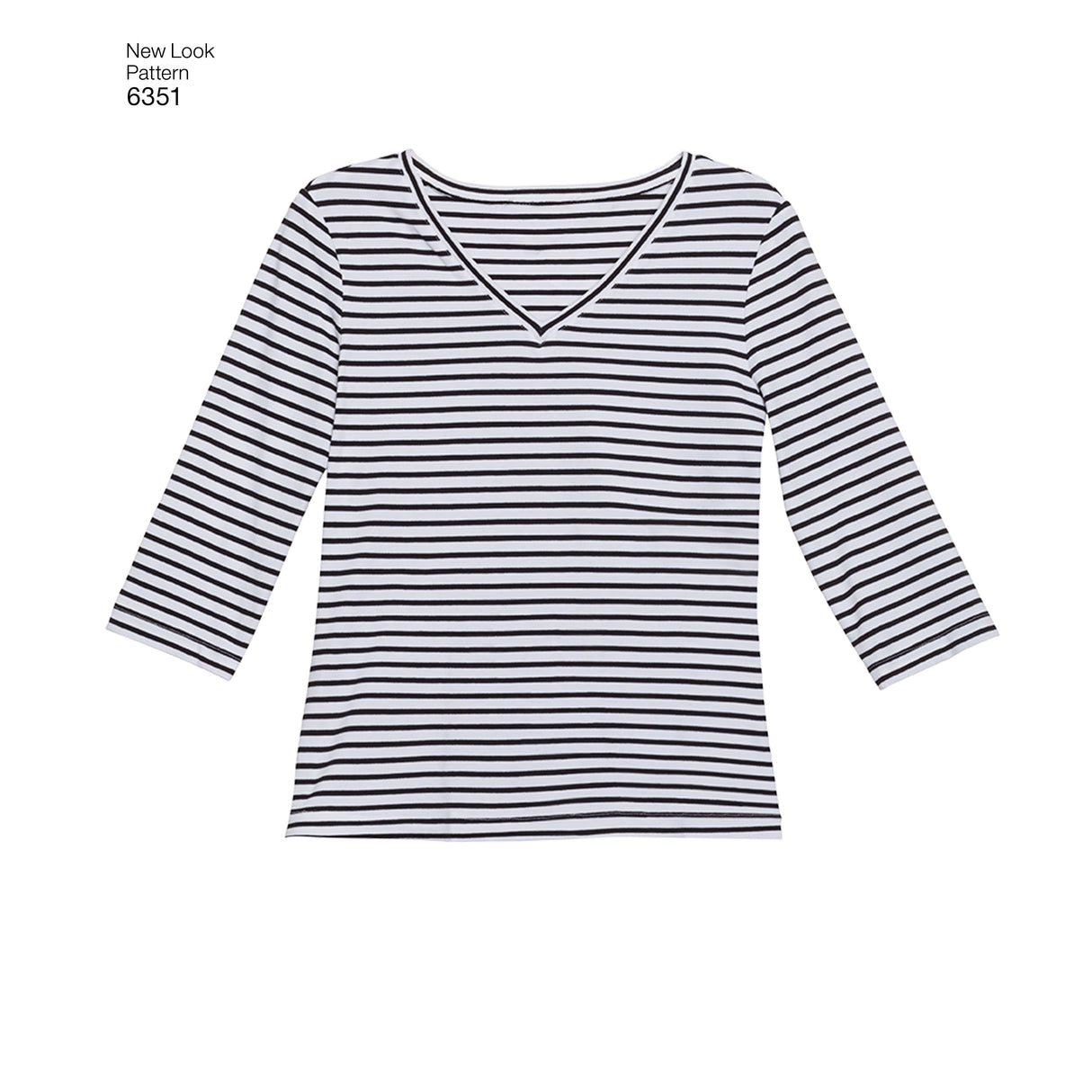 Patron New Look n°6351 – Ensemble féminin complet