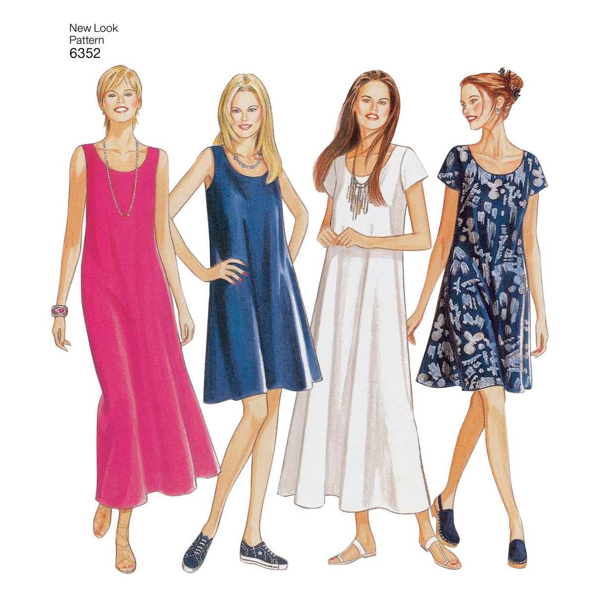 Patron New Look n°6352 – Robe d'été pour femme