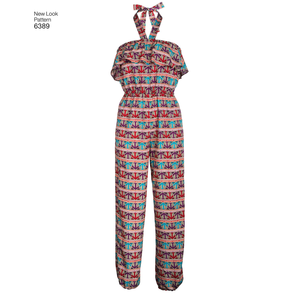 Patron New Look n°6389 – Robe et combinaison pour fille