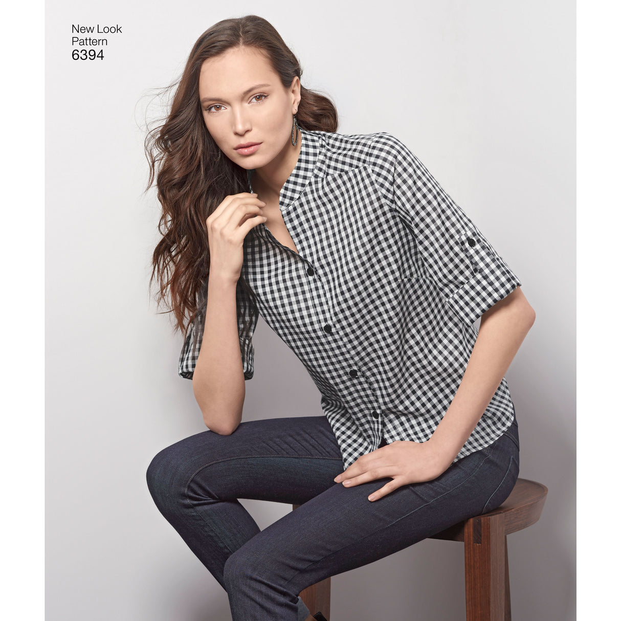 Patron New Look n°6394 – Chemisier femme