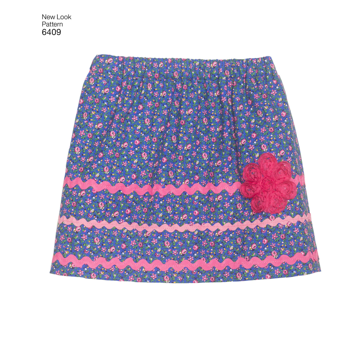 Patron New Look n°6409 - Jupe fillette