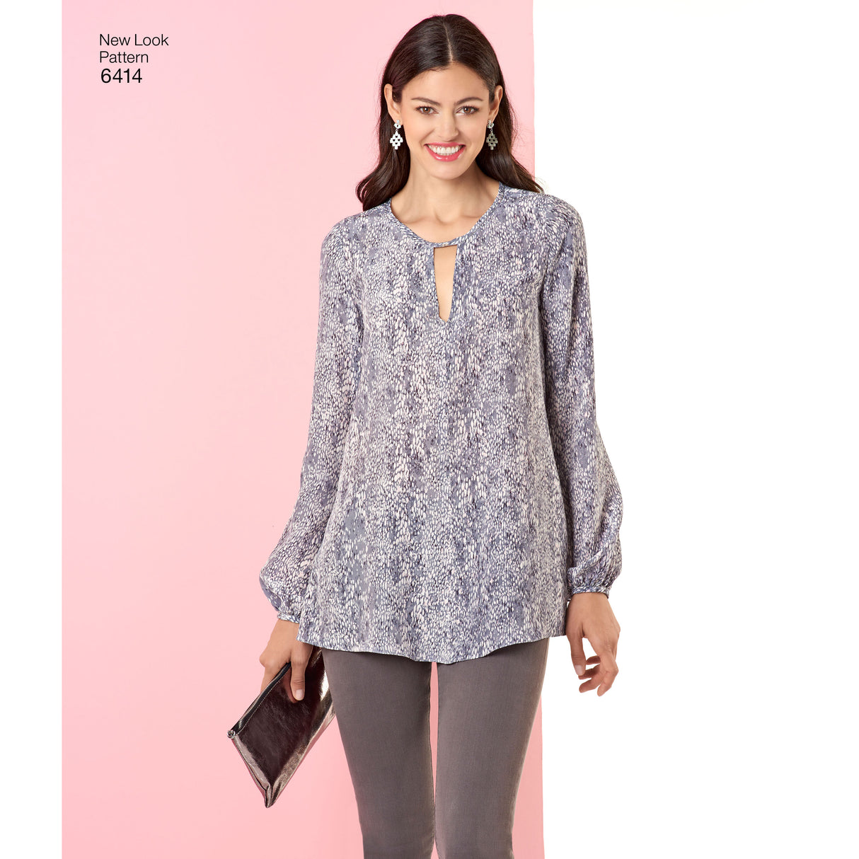Patron New Look n°6414 – Top et chemisier femme