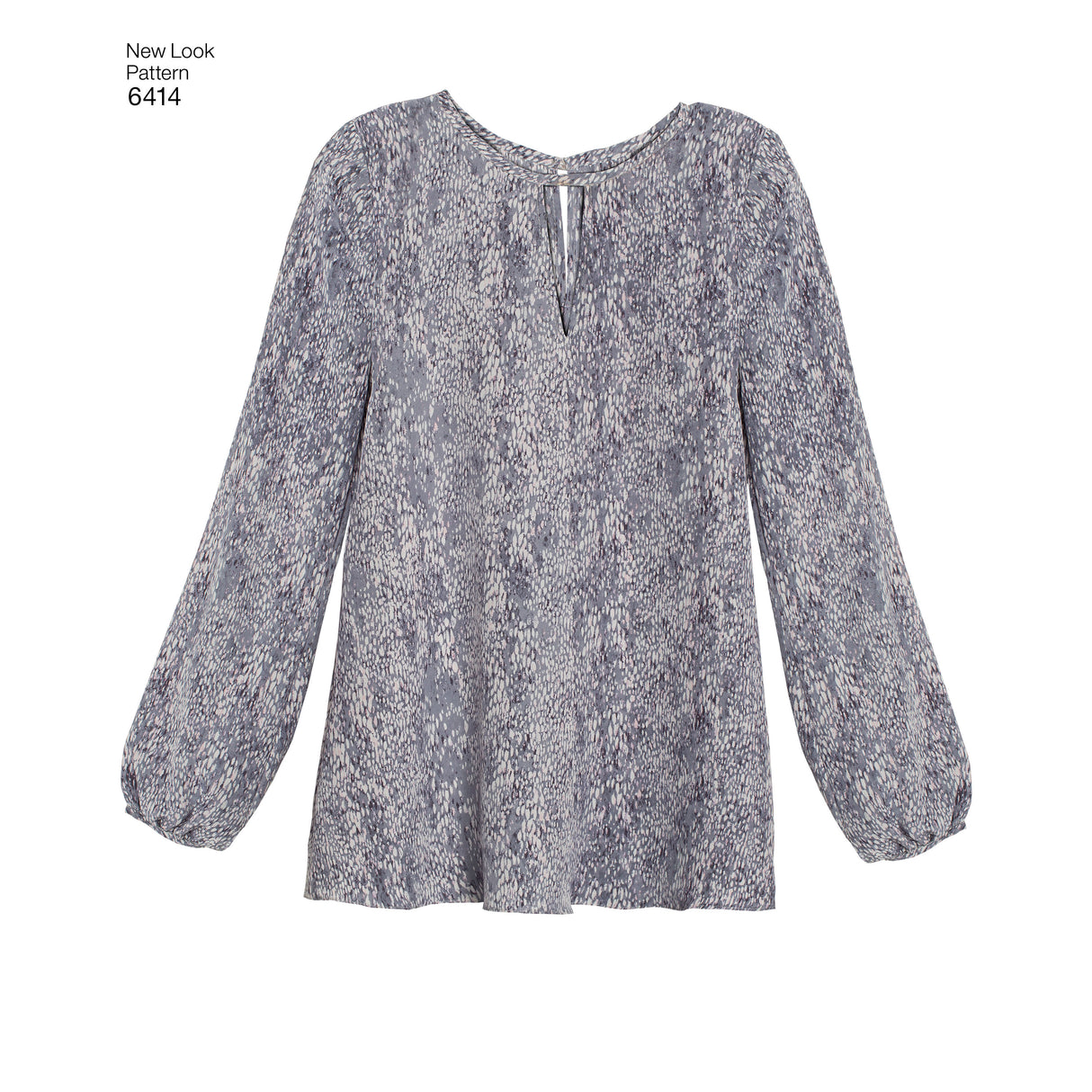 Patron New Look n°6414 – Top et chemisier femme