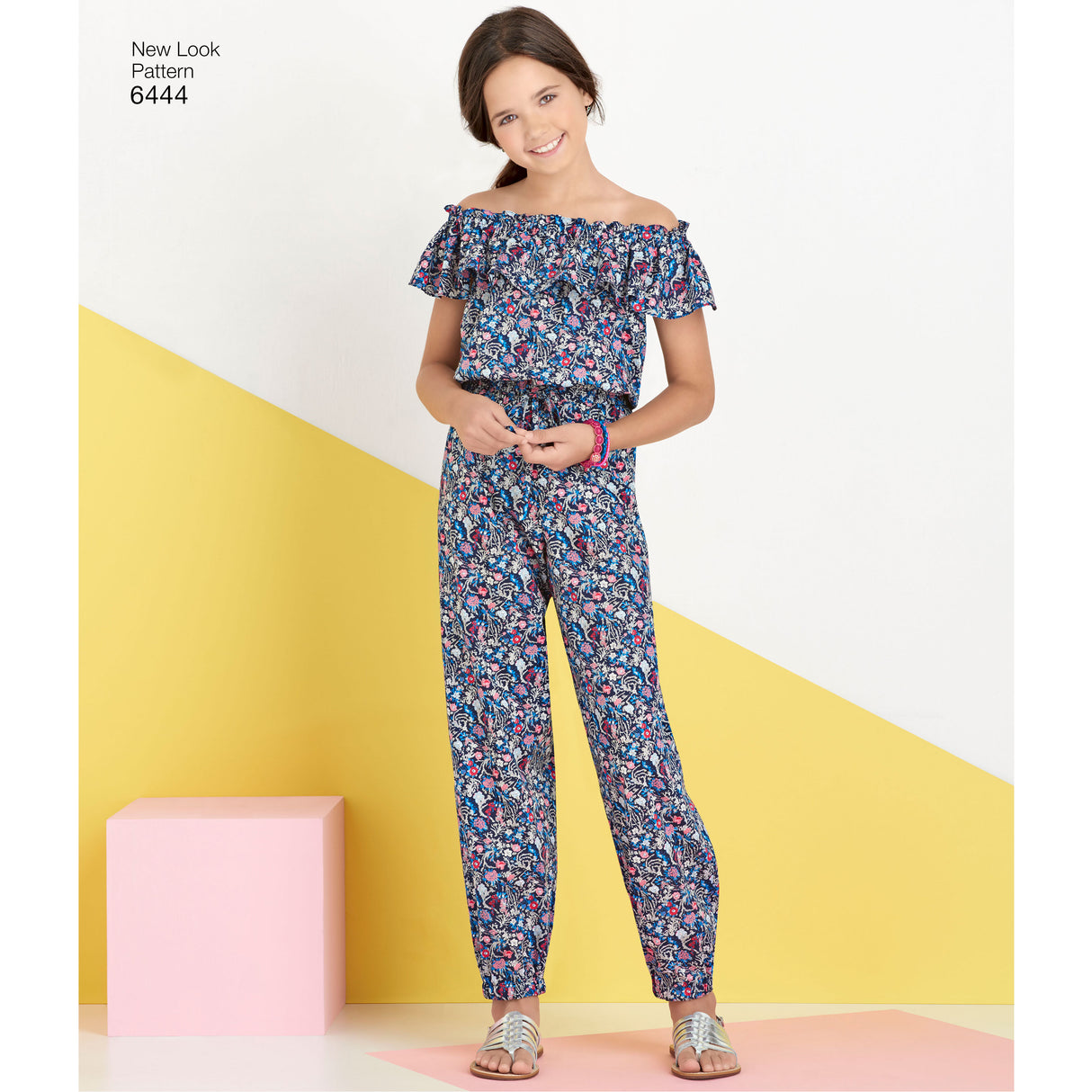 Patron New Look n°6444 – Robe et combinaison pour enfant