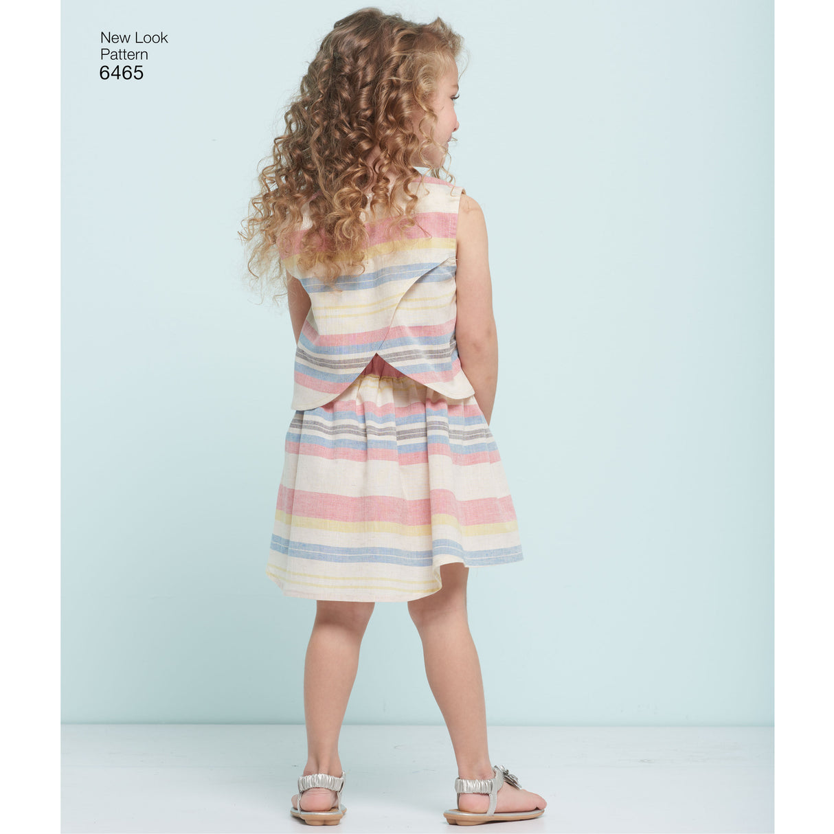 Patron New Look n°6465 – Ensemble pour fille