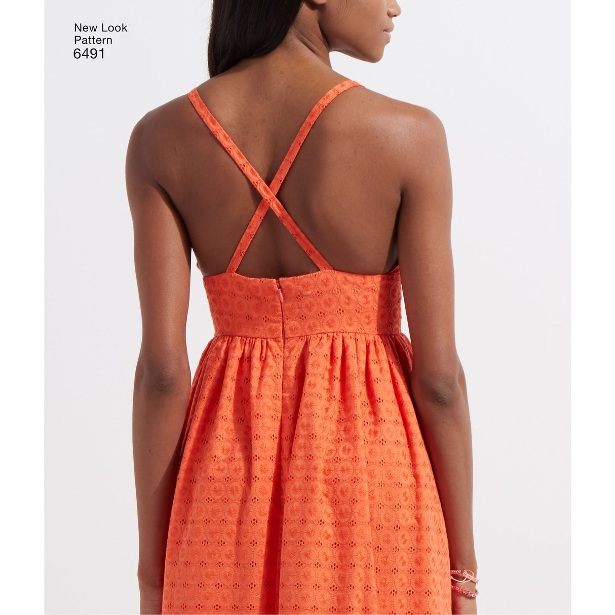 Patron New Look n°6491 – Robe d'été dos nu pour femme