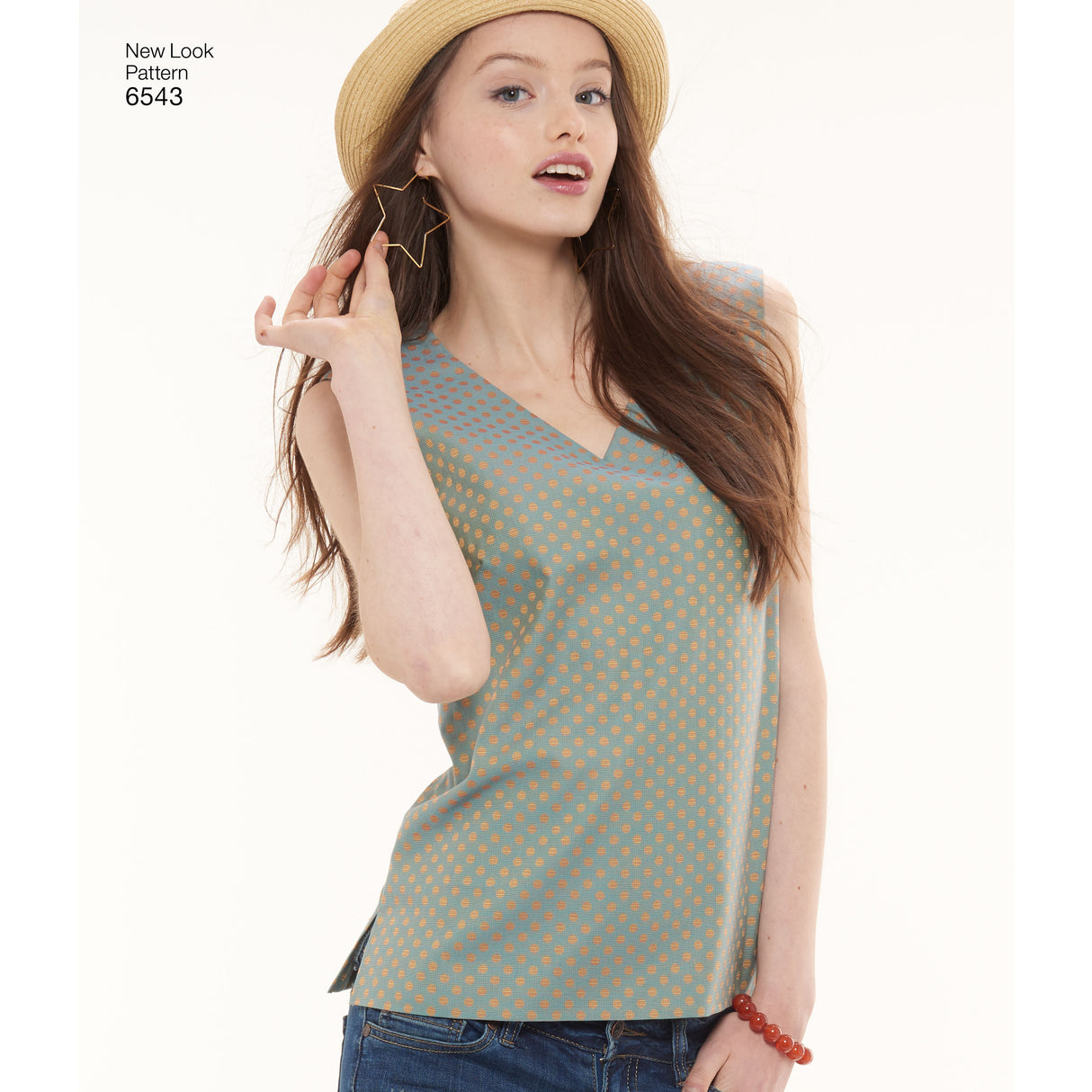 Patron New Look n°6543 – Top féminin polyvalent