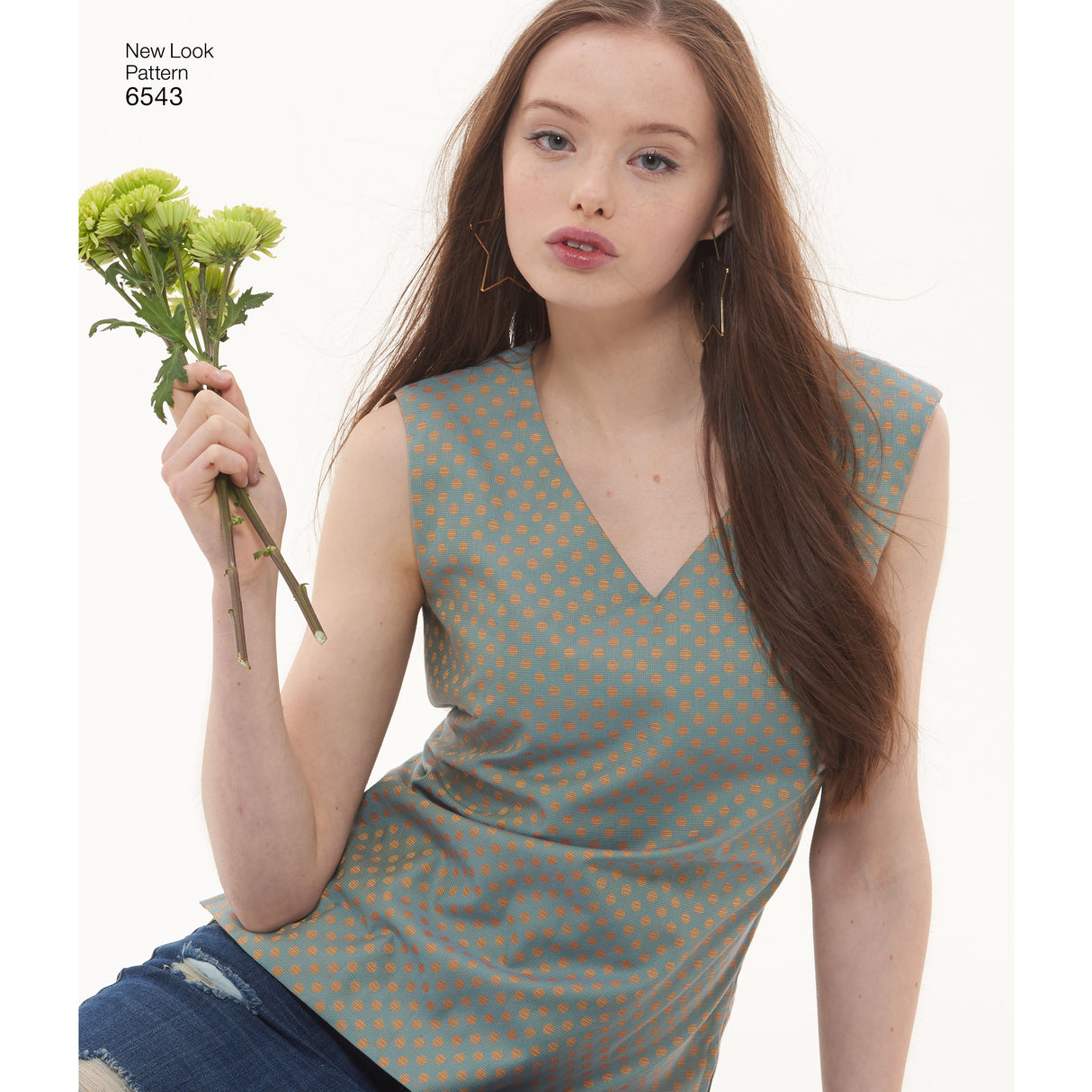 Patron New Look n°6543 – Top féminin polyvalent