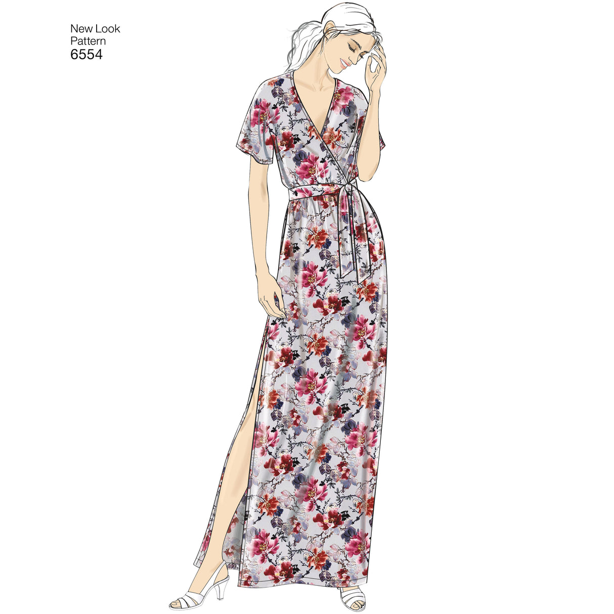 Patron New Look n°6554 – Combinaison et robe élégantes