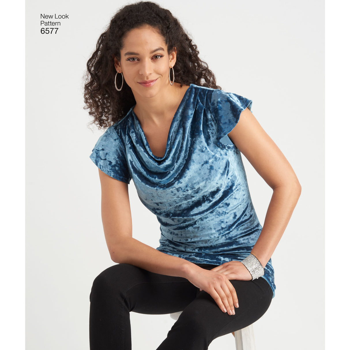 Patron New Look n°6577 – Top à encolure bénitier