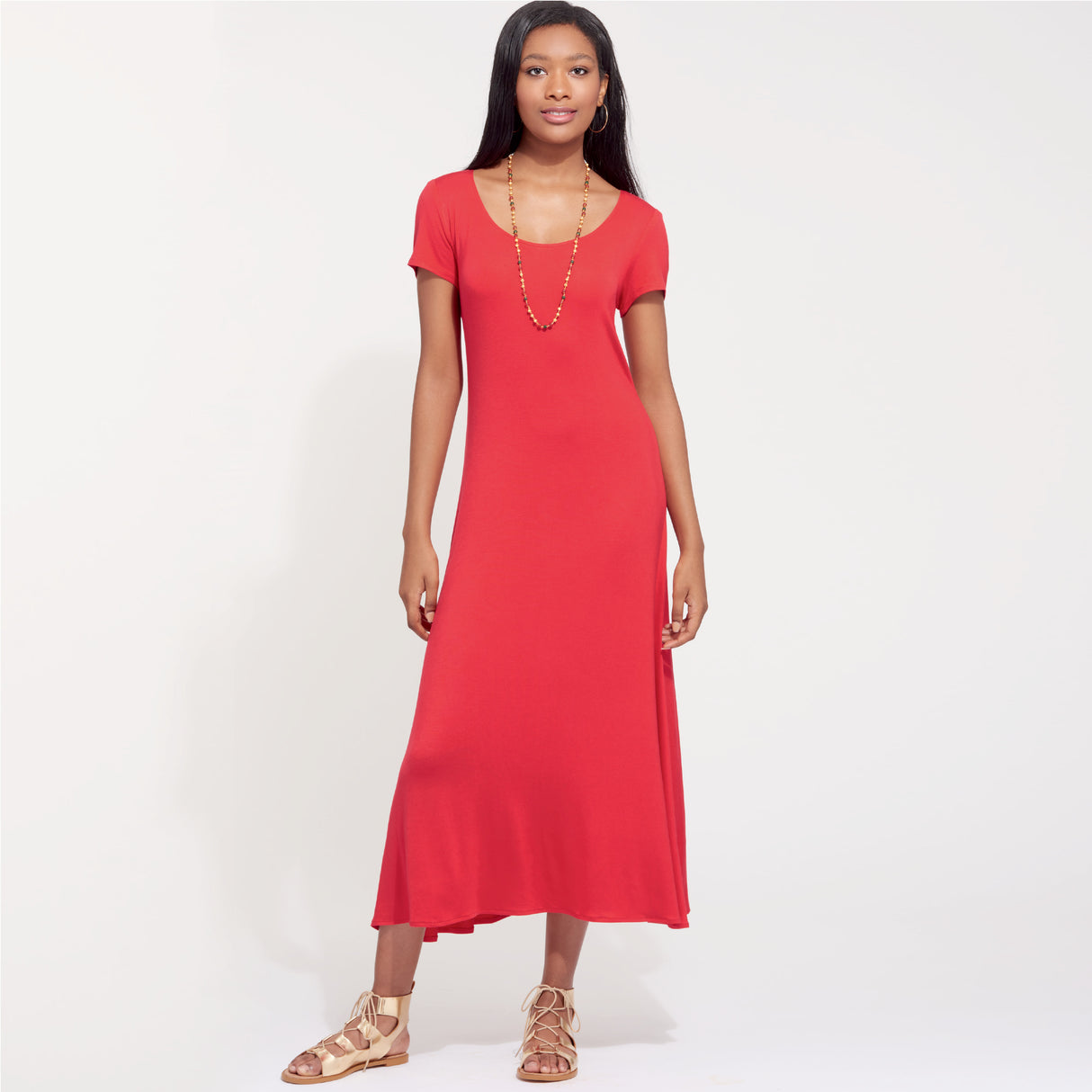 Patron New Look n°6597 - Robe longue