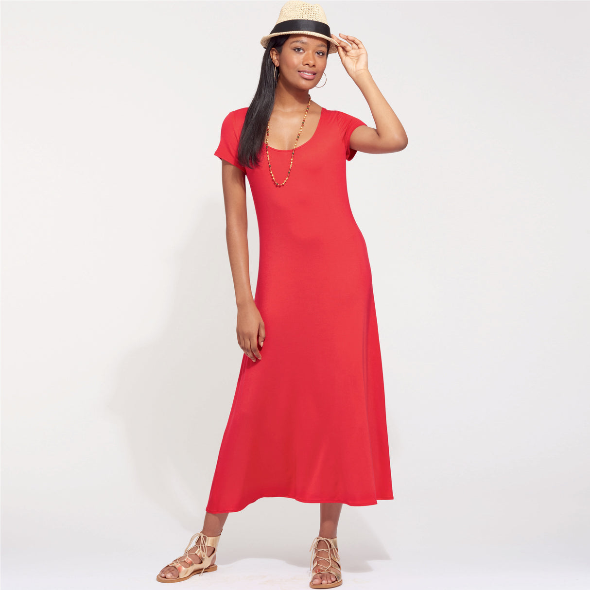Patron New Look n°6597 - Robe longue
