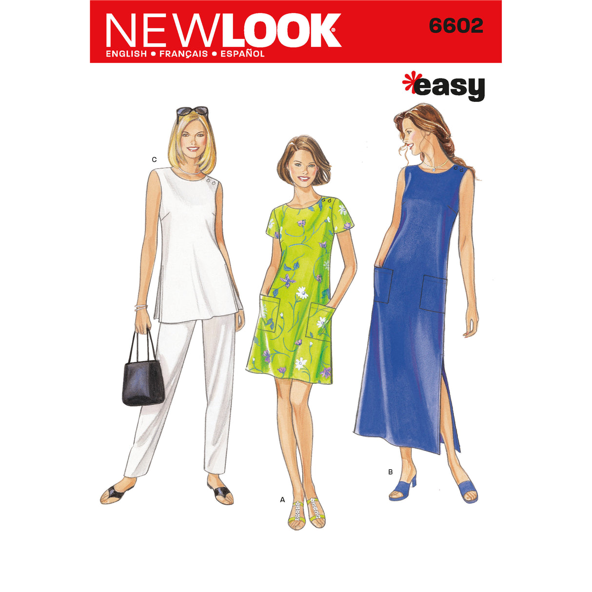 Patron New Look n°6602 - Robe