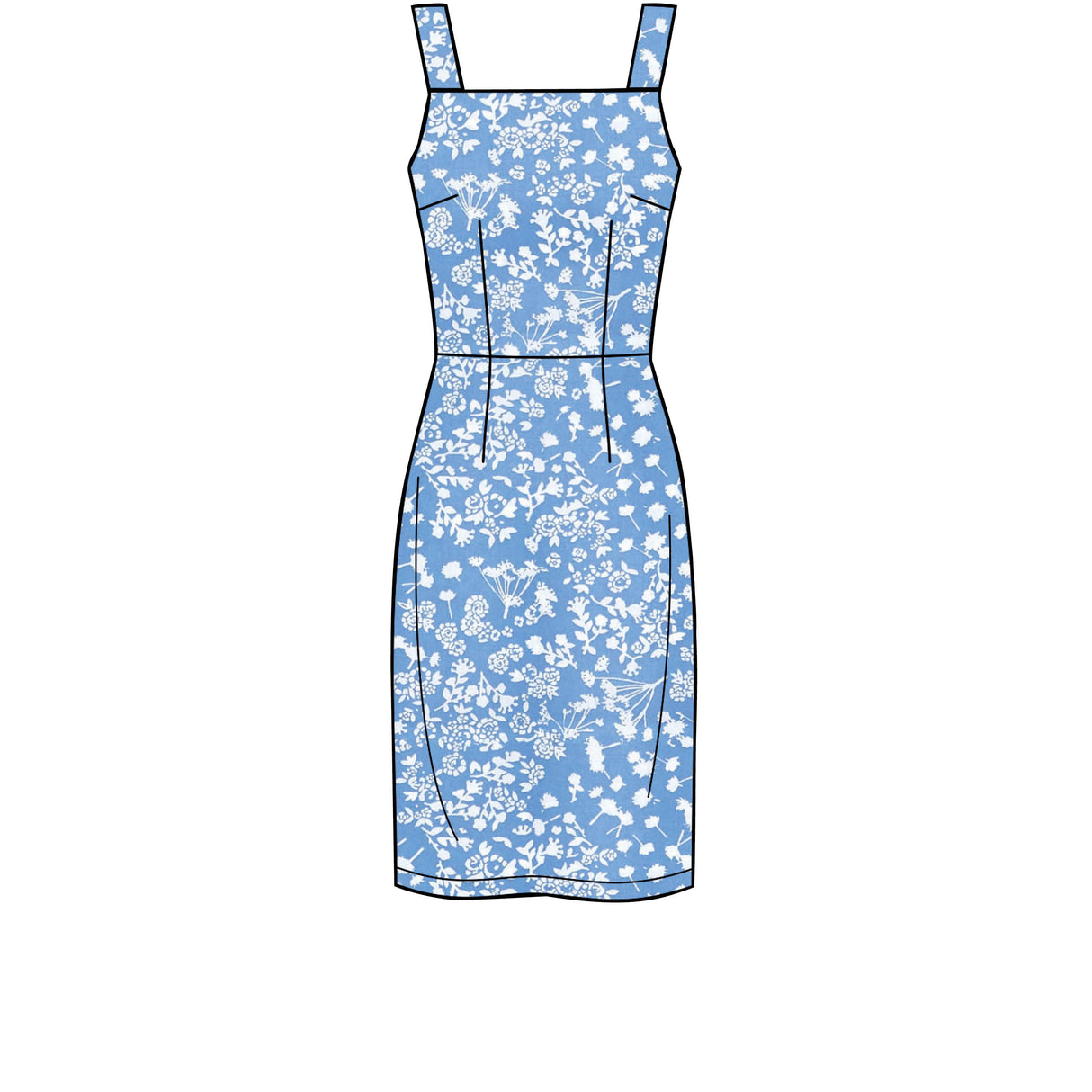 Patron New Look n°6615 - Robe élégante