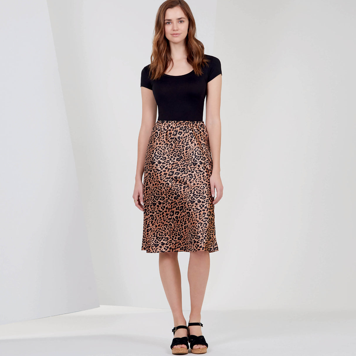 Patron New Look n°6623 - Jupe à taille élastiquée