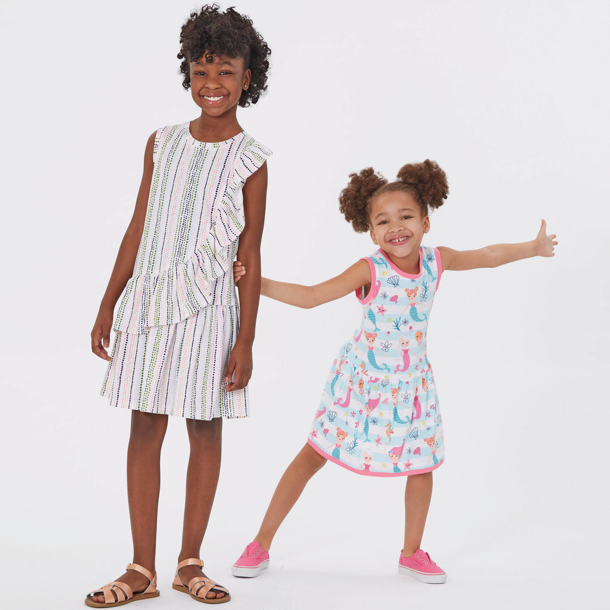 Patron New Look n°6630 - Robe sans manches à volants