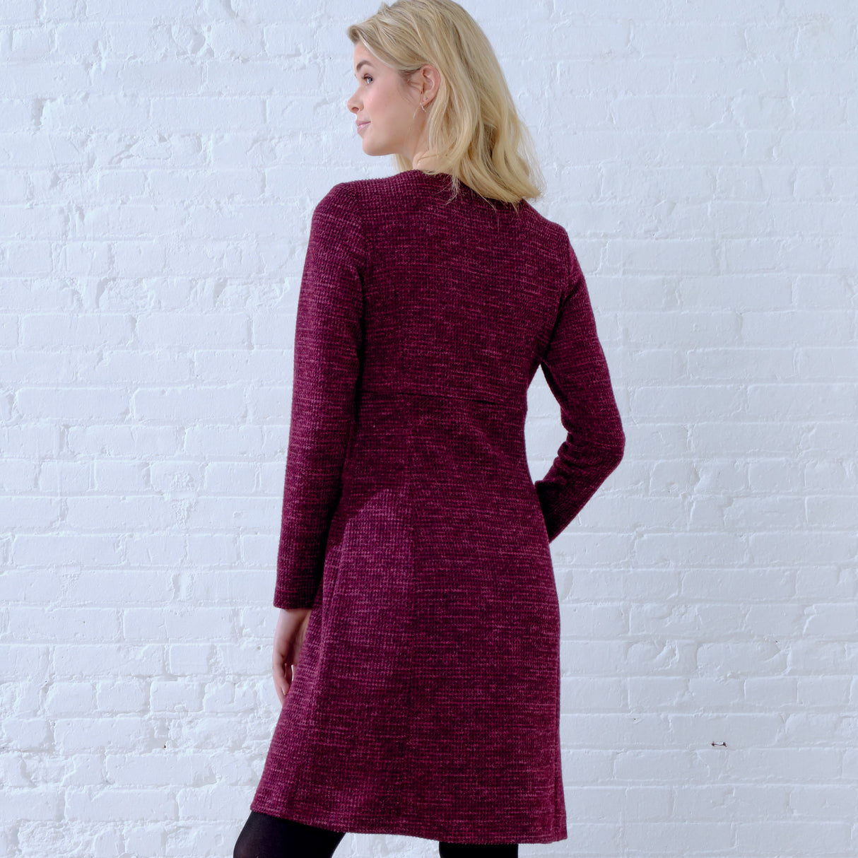 Patron New Look n°6632 - Robe pull avec variations de manches et col bénitier