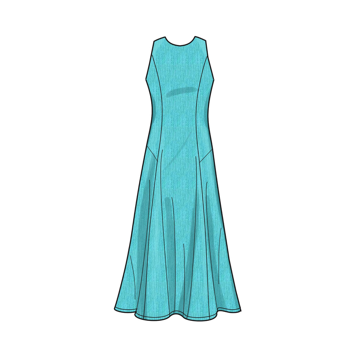 Patron New Look n°6652 - Robe ajustée et évasée
