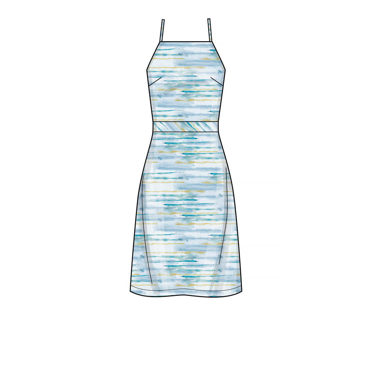 Patron New Look n°6666 - Robe dos nu élégante