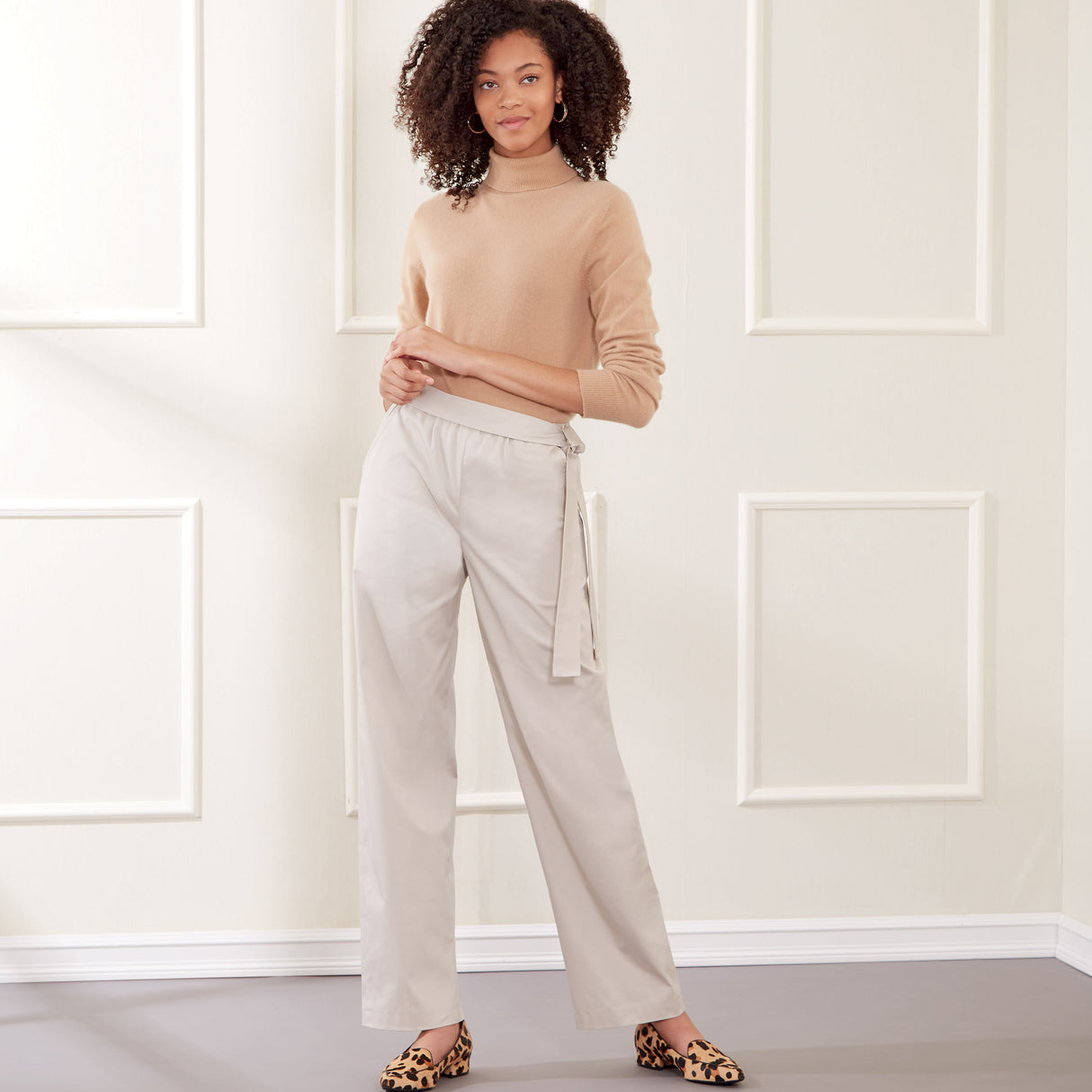 Patron New Look n°6691 - Pantalon fluide à poches pour femme
