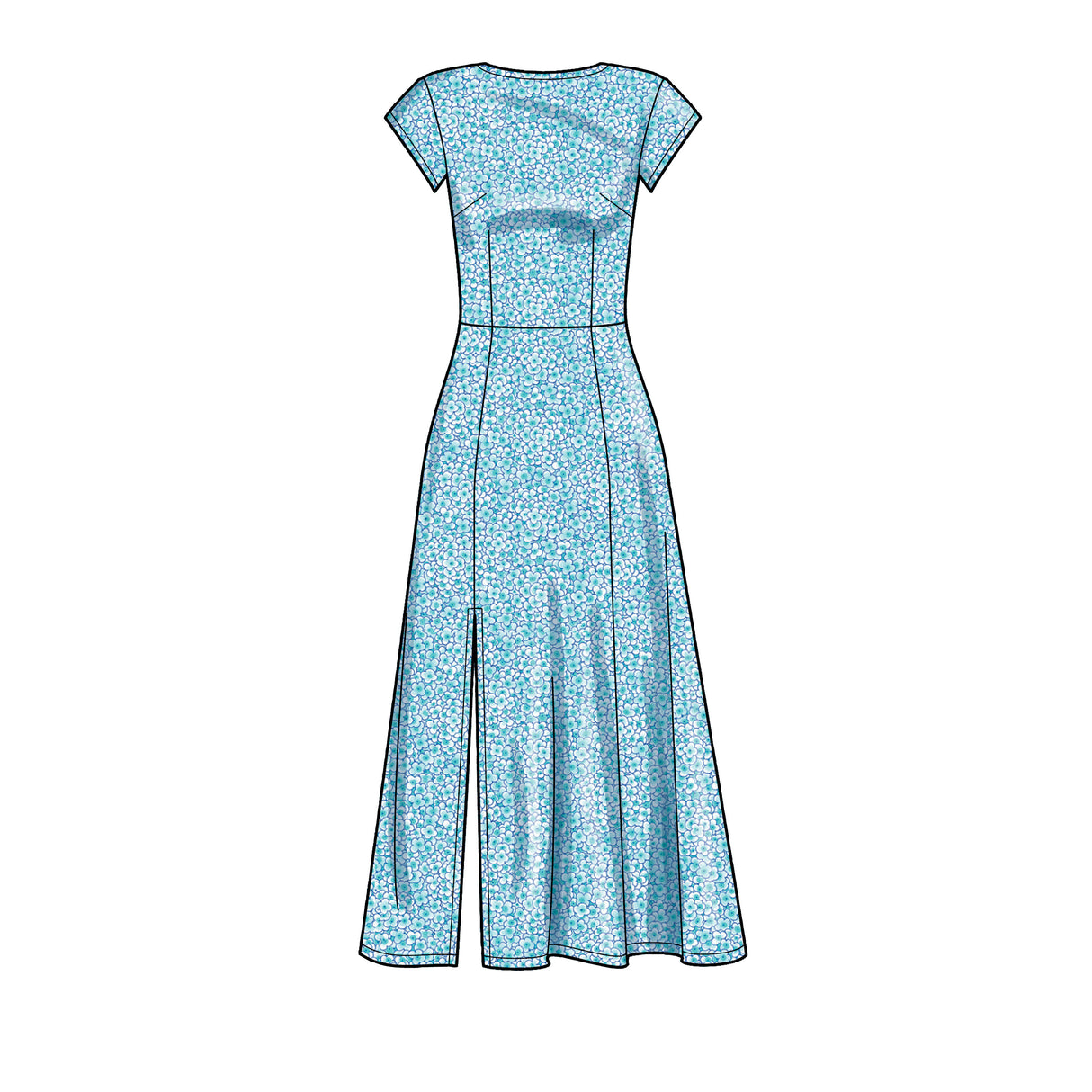Patron New Look n°6696 - Robe à manches courtes