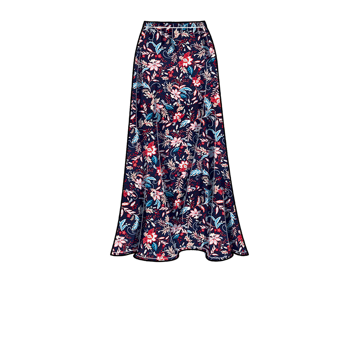 Patron New Look n°6710 - Ensemble veste zippée et jupe midi