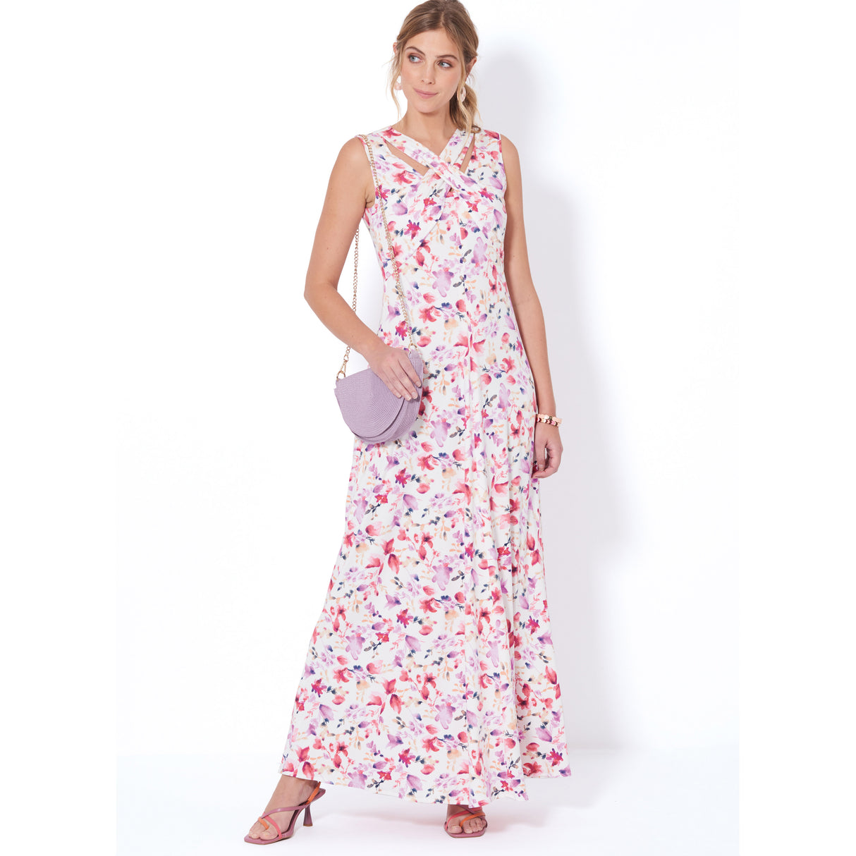 Patron New Look n°6717 - Robe longue avec variantes