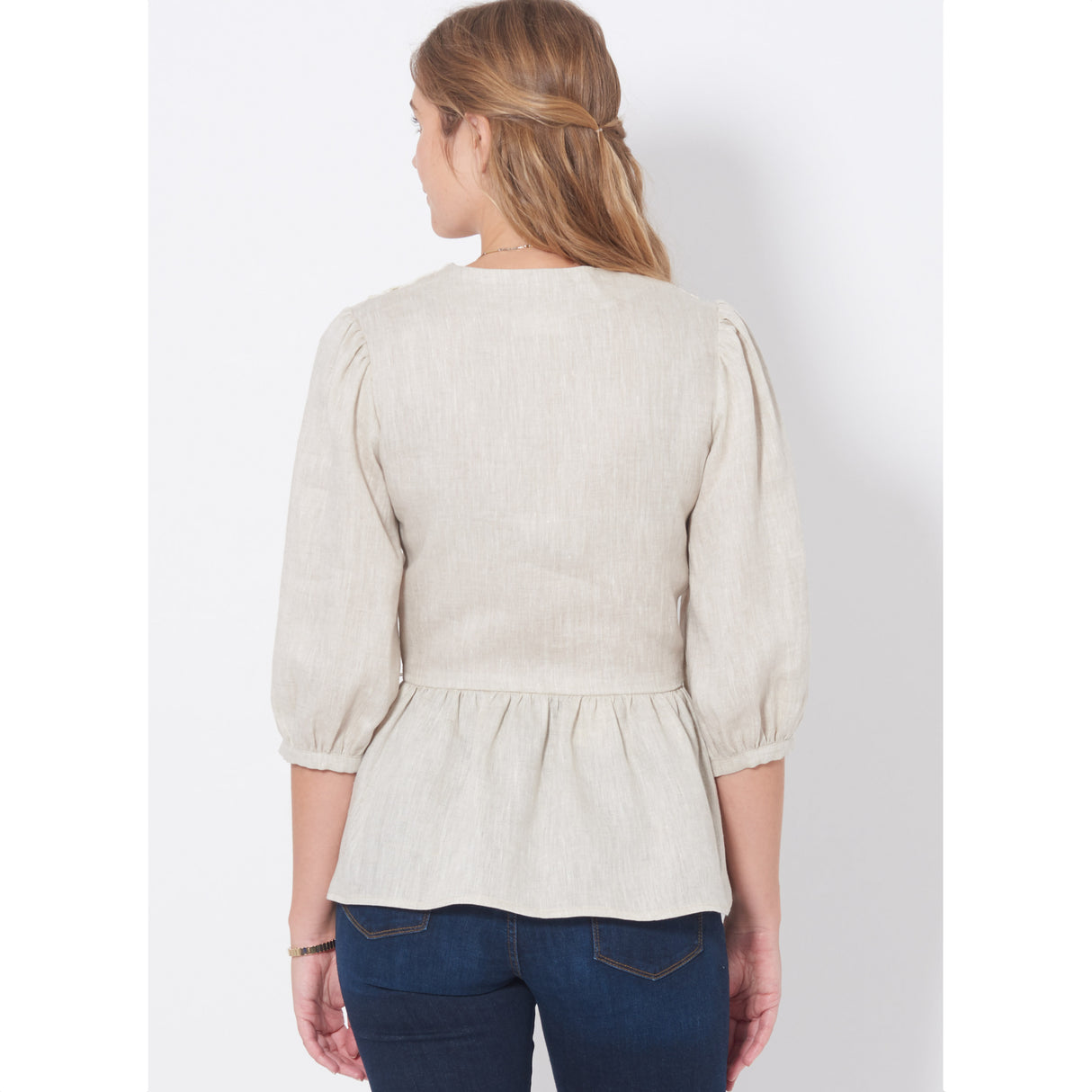 Patron New Look n°6720 - Haut cache-cœur féminin