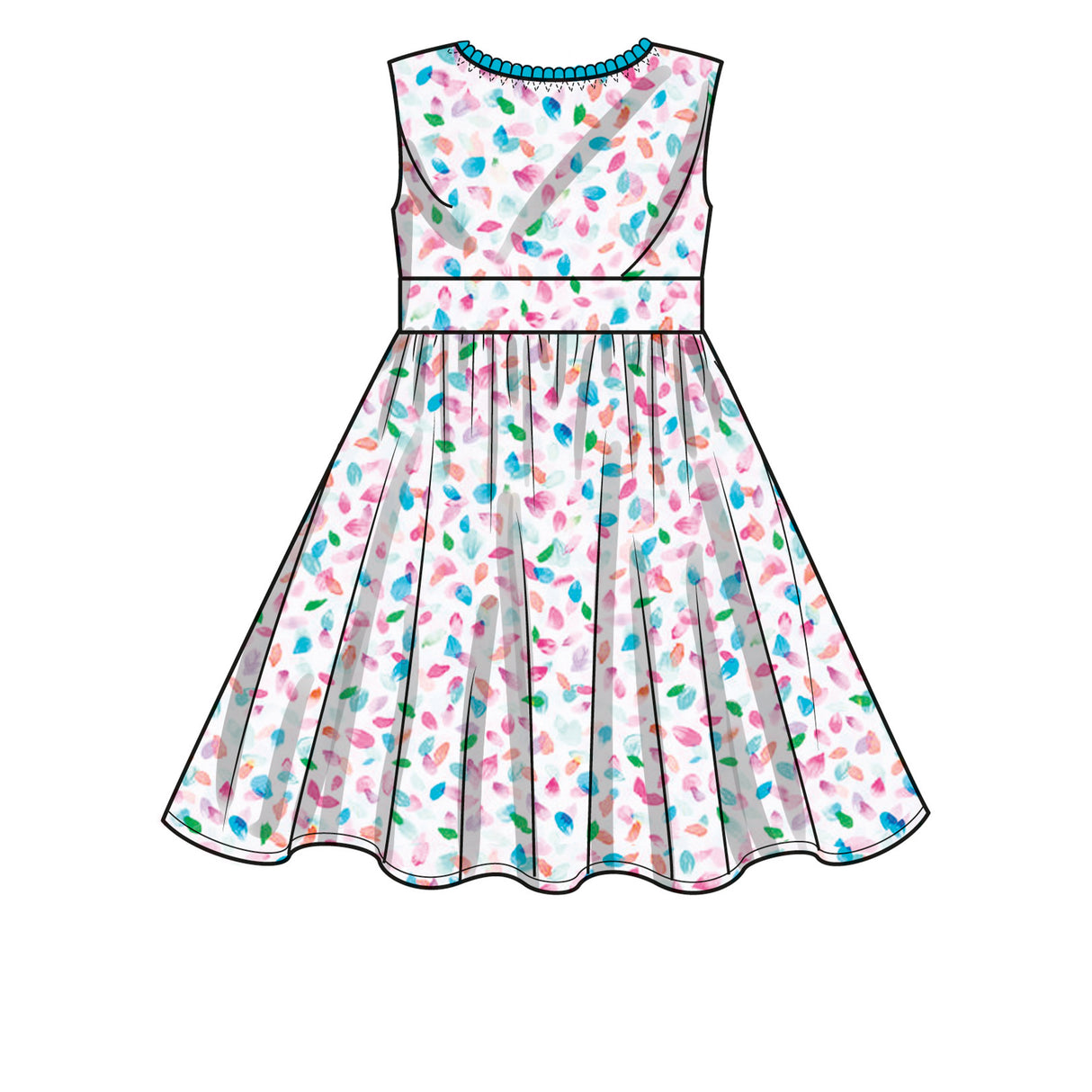 Patron New Look n°6726 - Robe pour enfant