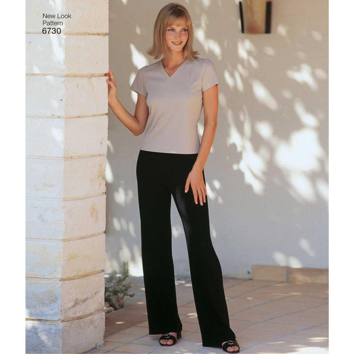 Patron New Look n°6730 - Ensemble jupe, pantalon et t-shirt pour femme