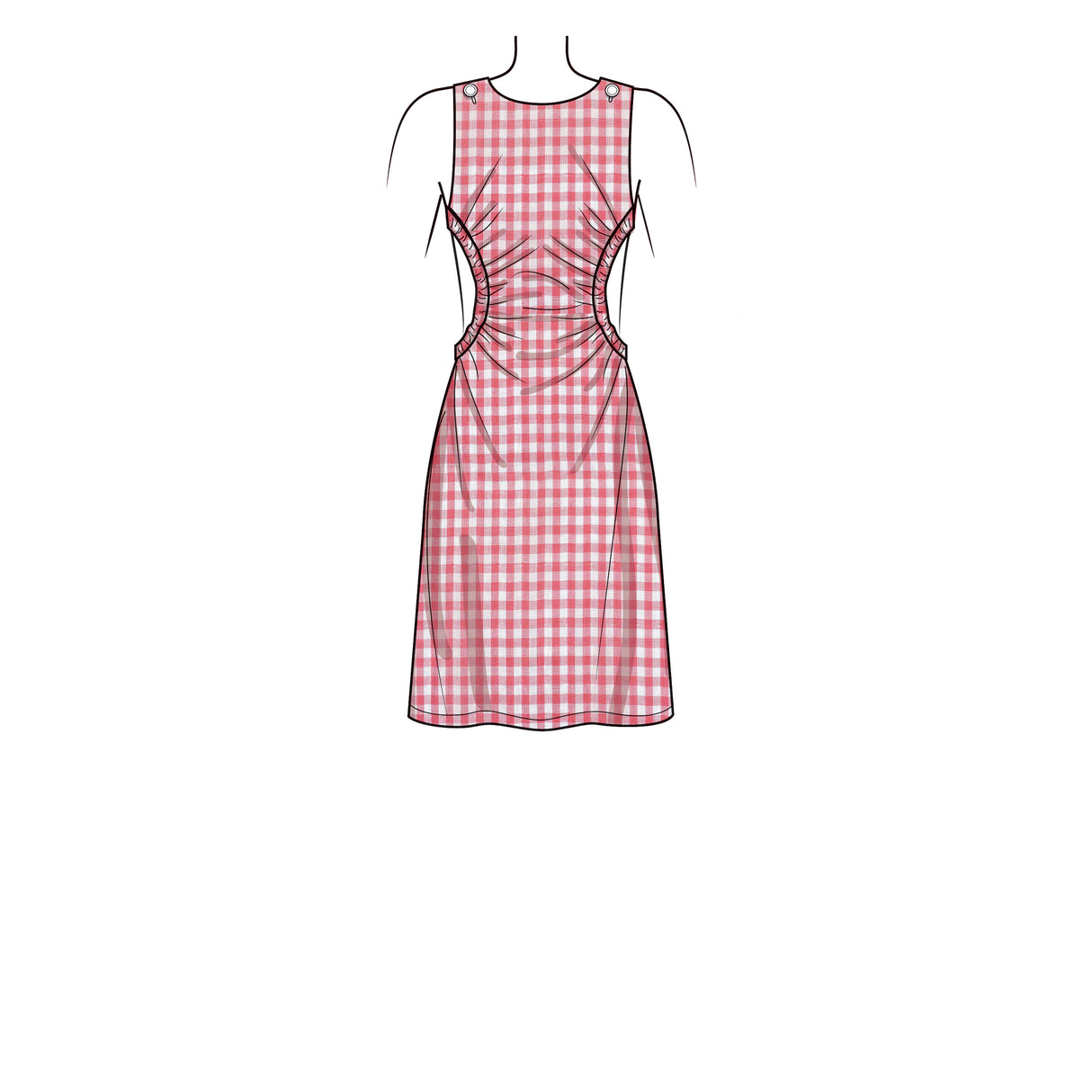 Patron New Look n°6731 - Robe à découpes élégante