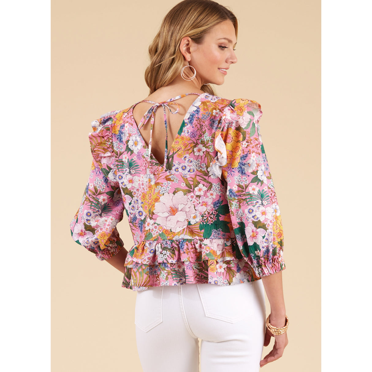 Patron New Look n°6732 - Top féminin avec variantes