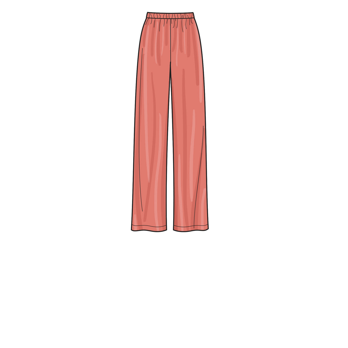 Patron New Look n°6736 - Hauts dos nu et pantalon décontracté