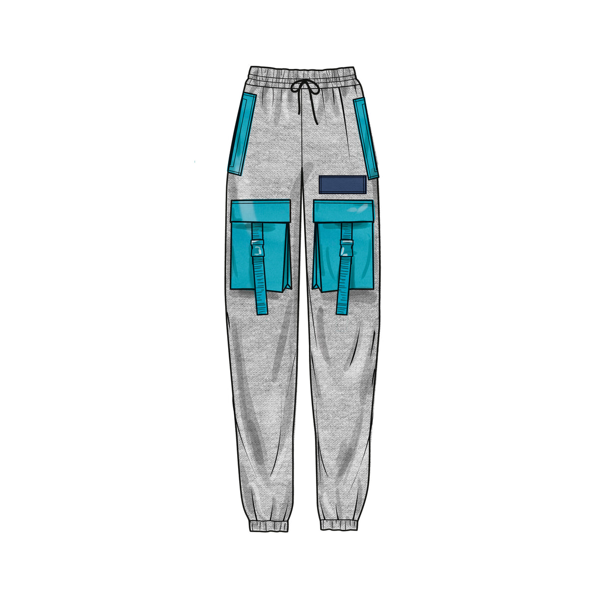 Patron New Look n°6745 – Pantalon cargo unisexe