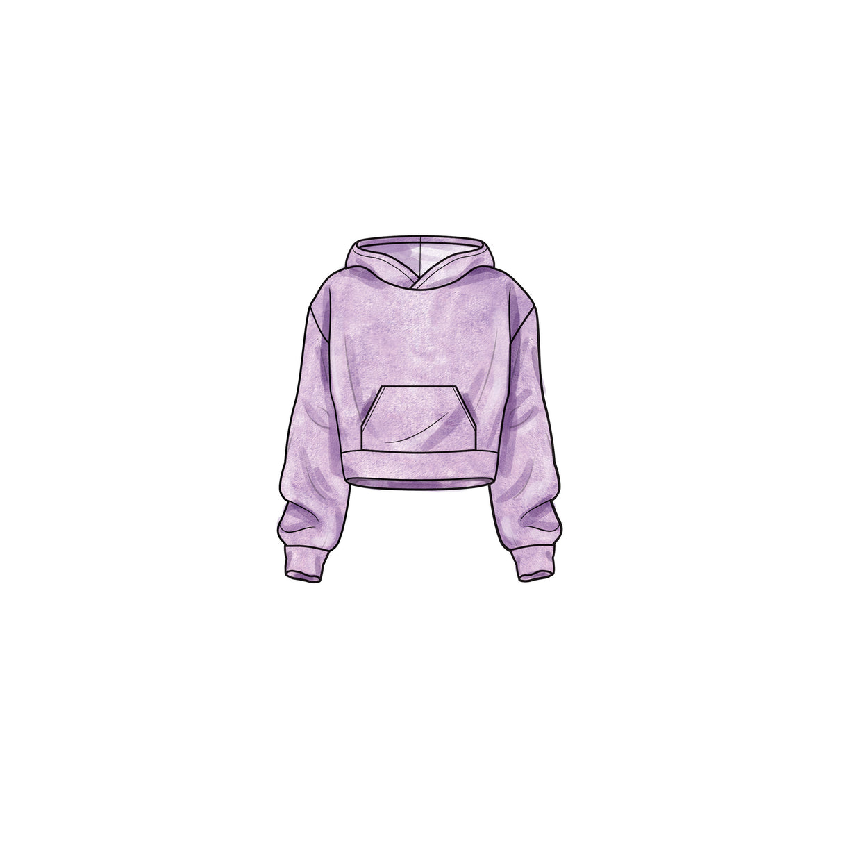 Patron New Look n°6747 – Sweat à capuche et jupe pour enfants