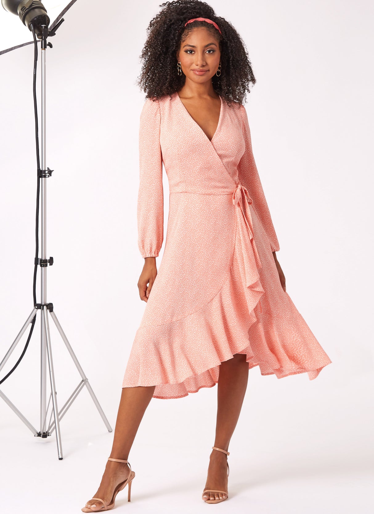 Patron New Look n°6750 – Robe portefeuille avec variations