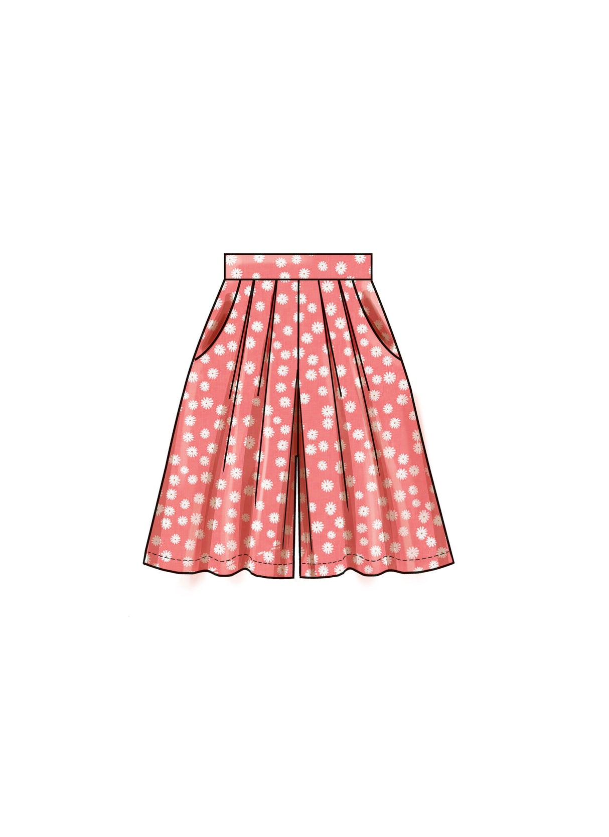 Patron New Look n°6756 – Short et pantalon pour femme