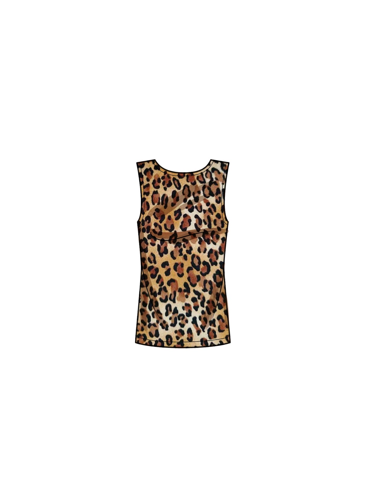 Patron New Look n°6757 – Haut sans manches et jupe mi-longue