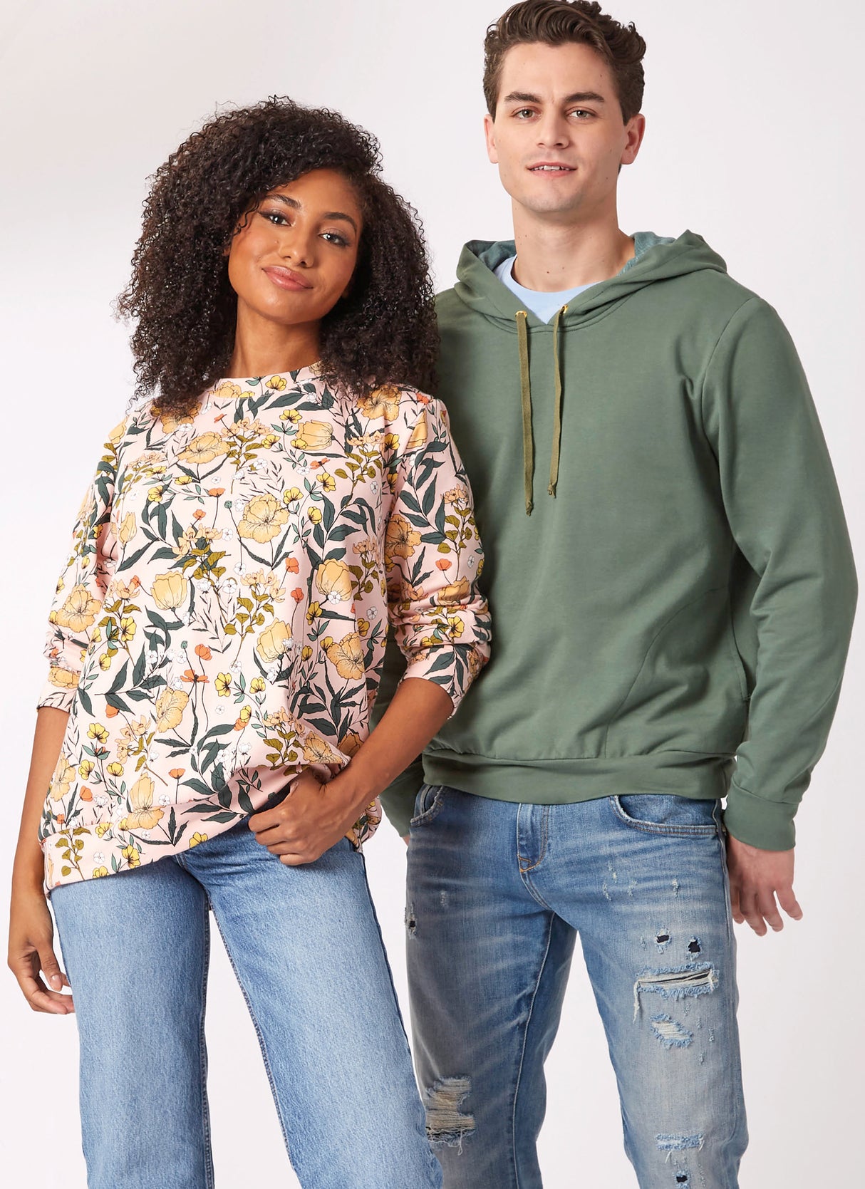 Patron New Look n°6759 – Sweat-shirt mixte
