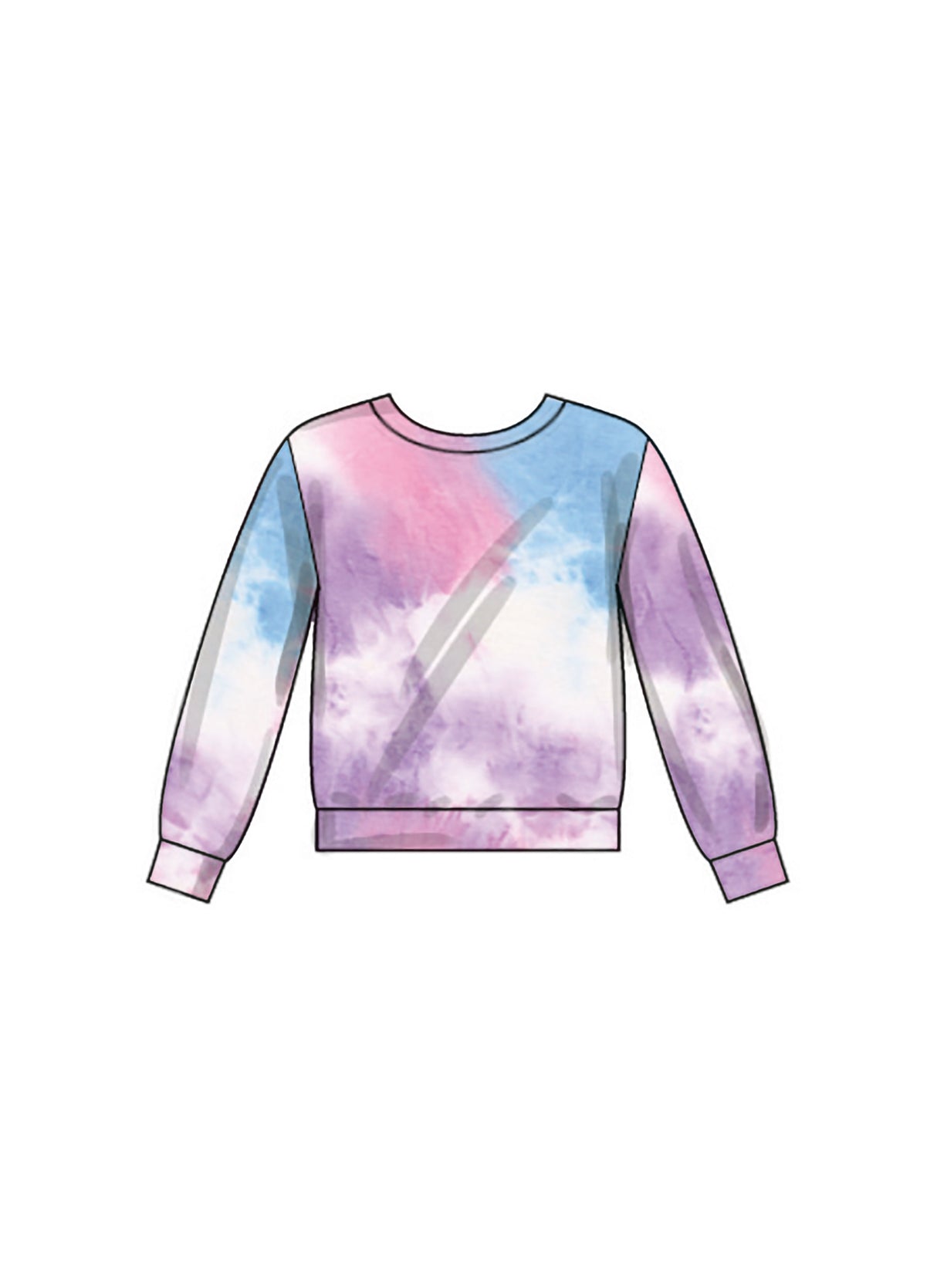 Patron New Look n°6759 – Sweat-shirt mixte