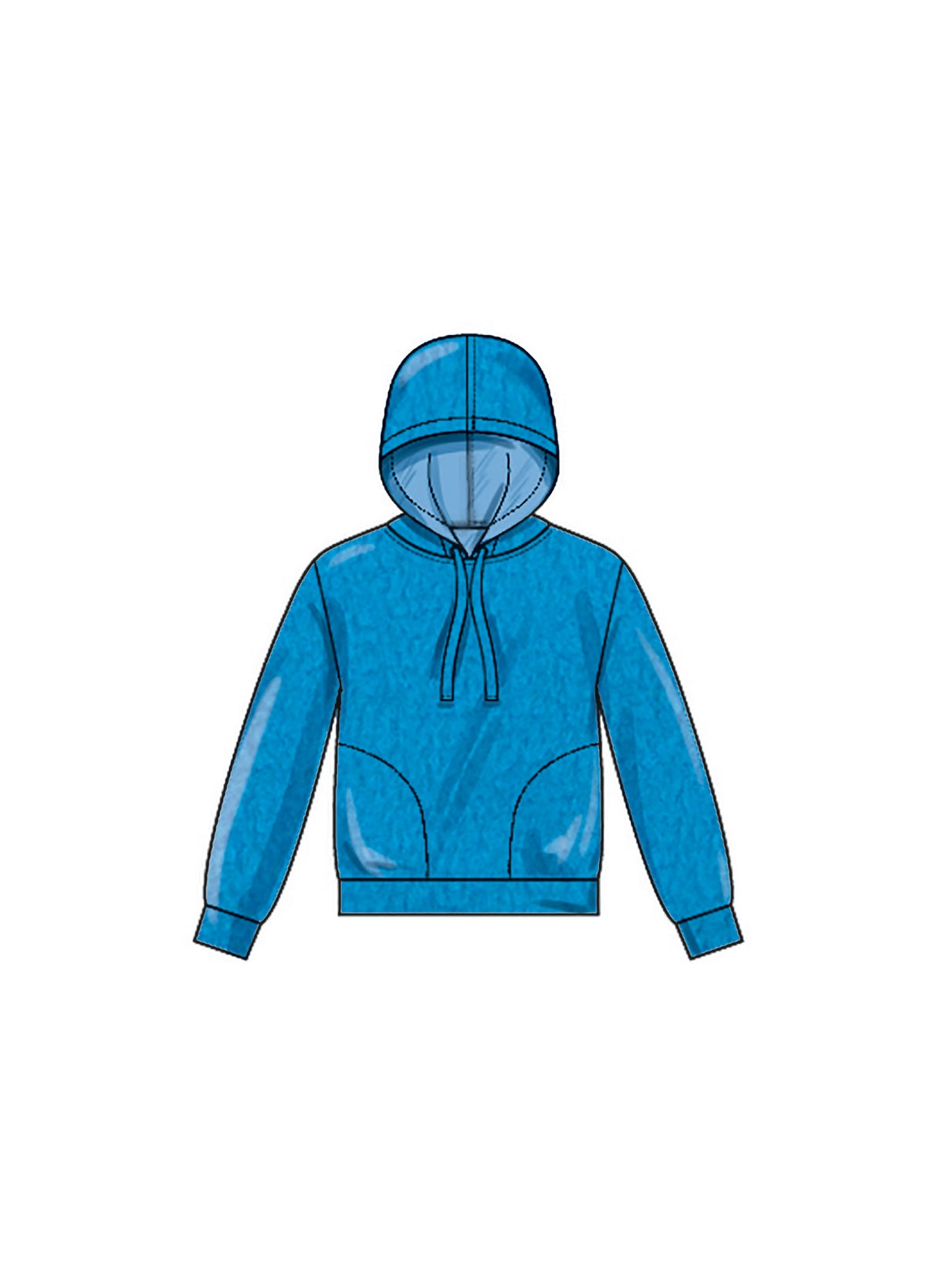 Patron New Look n°6759 – Sweat-shirt mixte